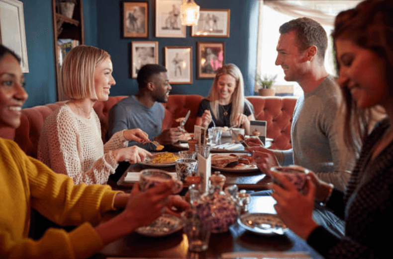 Restaurant employees